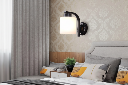 White Glass Wall Lamp-PL 6011-01