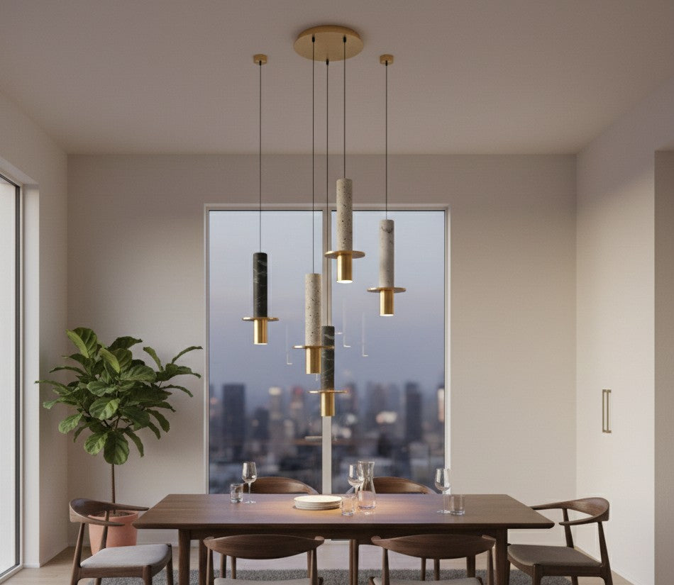Modern luxury hanging ceiling lamp for living room with stylish elegant lighting design