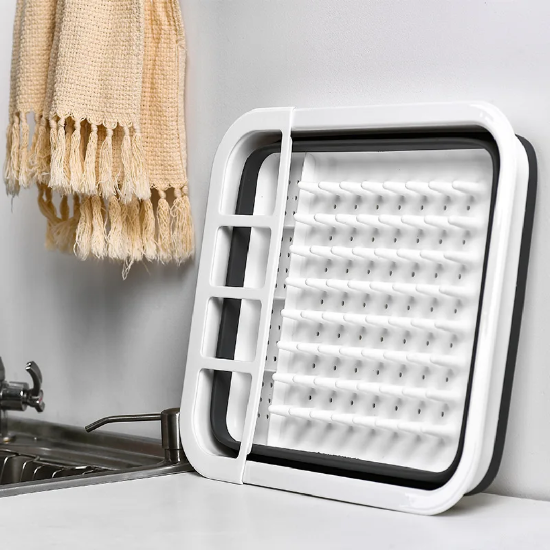 Foldable Silicone Dish Drainer