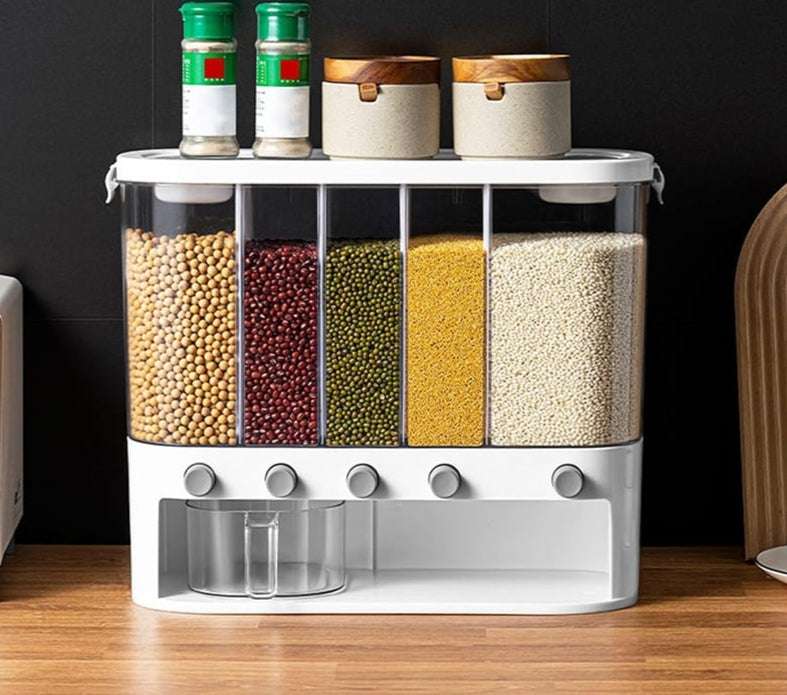 Partioned Cereal Dispenser