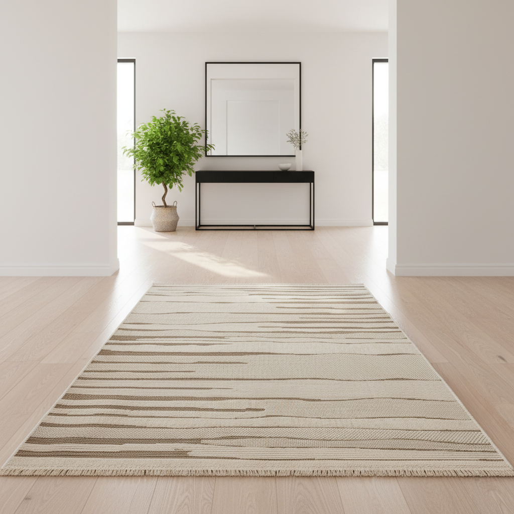 Vedantu Stripe Pattern Carpet Rug