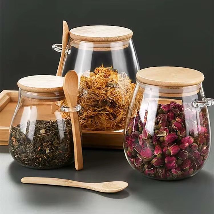 Glass Food Storage Jar