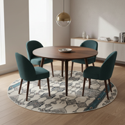 Round Outdoor Polypropylene Rug
