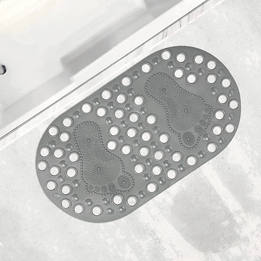 Bathroom Anti-Slip Mat With Footprints