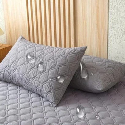 Waterproof Pillow Protector Pair 50 × 80 cm