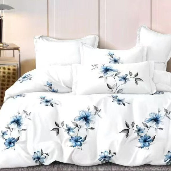 6Pc Soft Cotton Duvet Cover Set