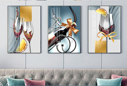 3Pc Wooden Wall Hangings