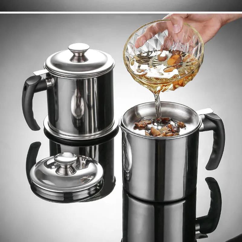 Stainless Steel Oil Filter Sieve 1.4L