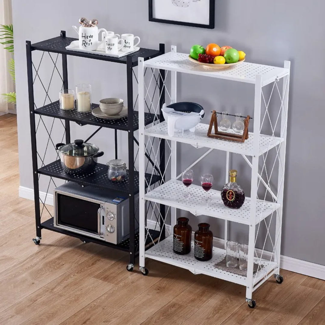Foldable Kitchen Rack – 4 Layer