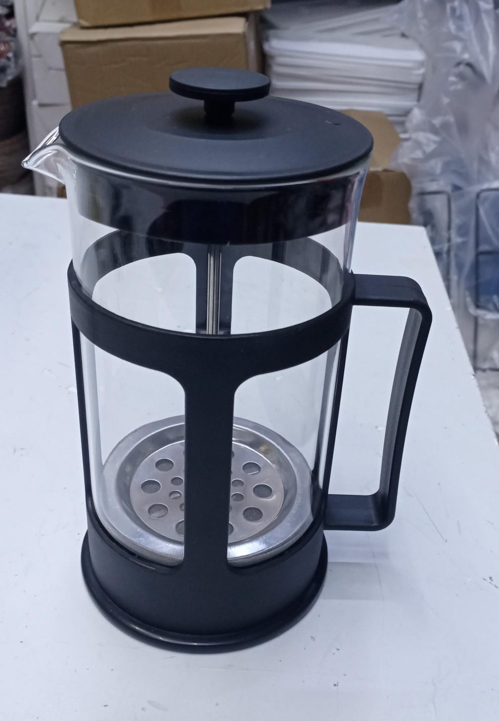 1000ml French Press Coffee Maker with Stainless Steel Filter