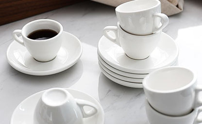 6Pcs Ceramic Cup And Saucer Set