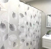 Waterproof PEVA shower curtain for modern bathroom decor