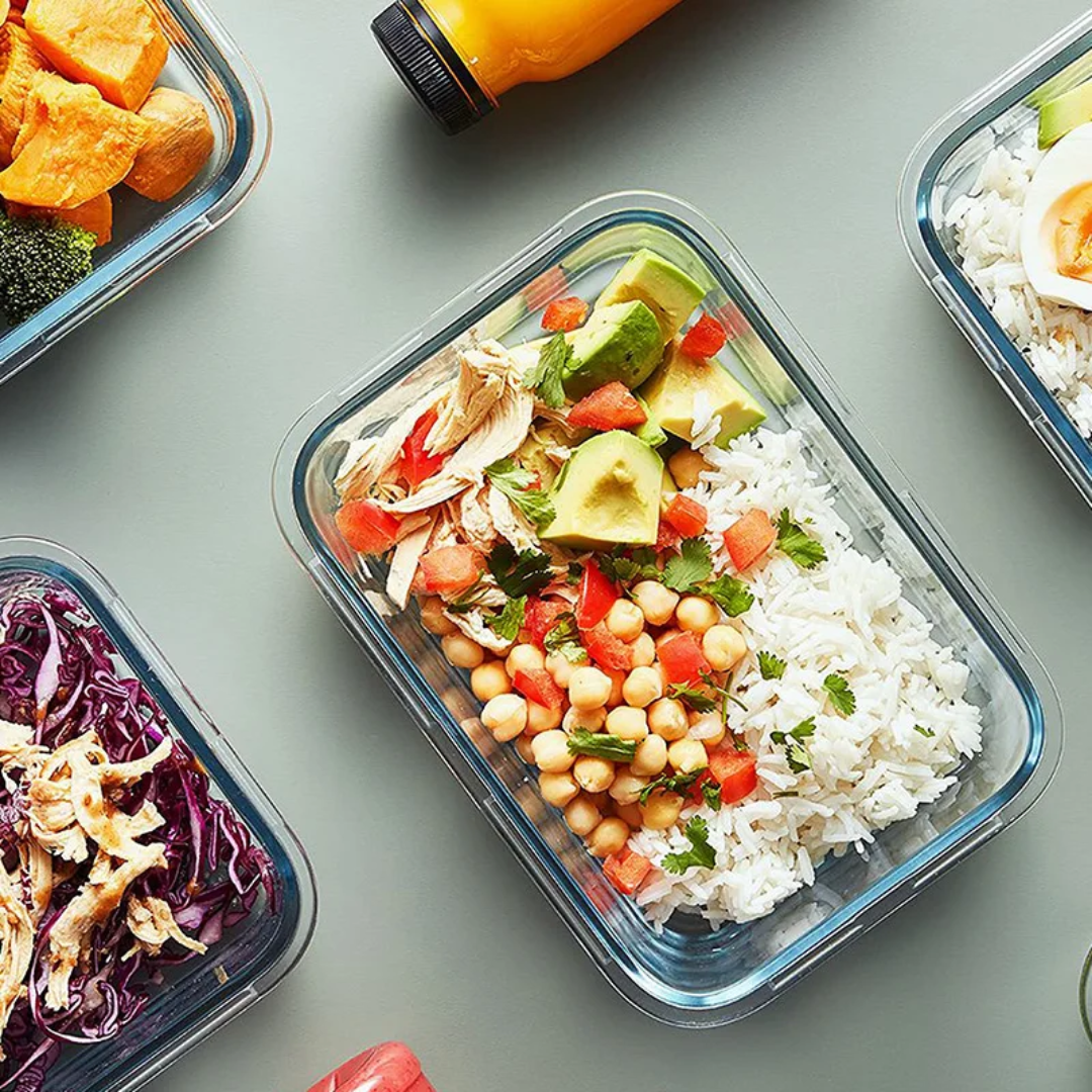 GLASS LOCK RECTANGULAR PRESERVATION BOWL