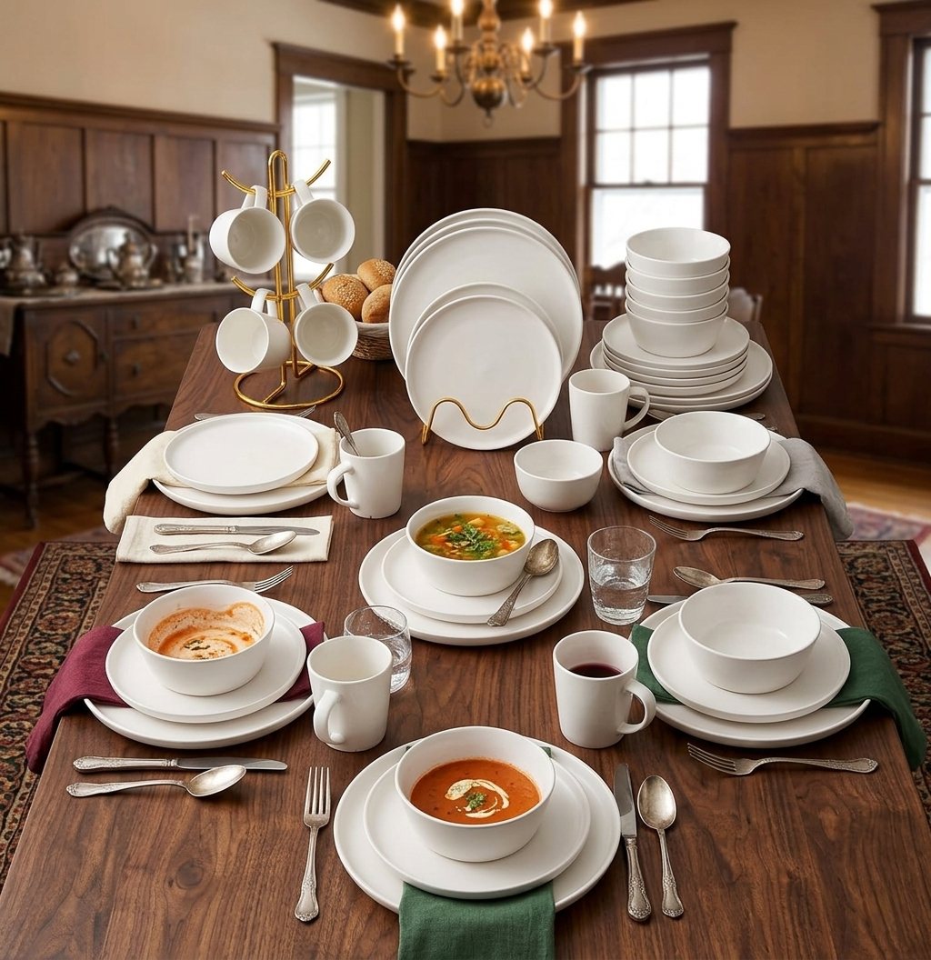24 Piece Dinner Set