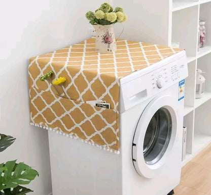 Cotton Fridge and Washing Machine Dust Cover