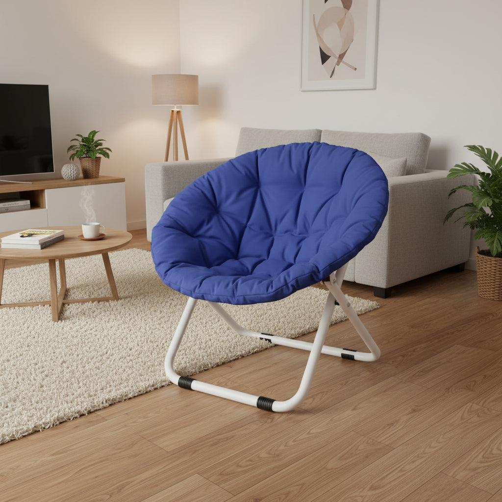 Foldable Mesh Moon Chair