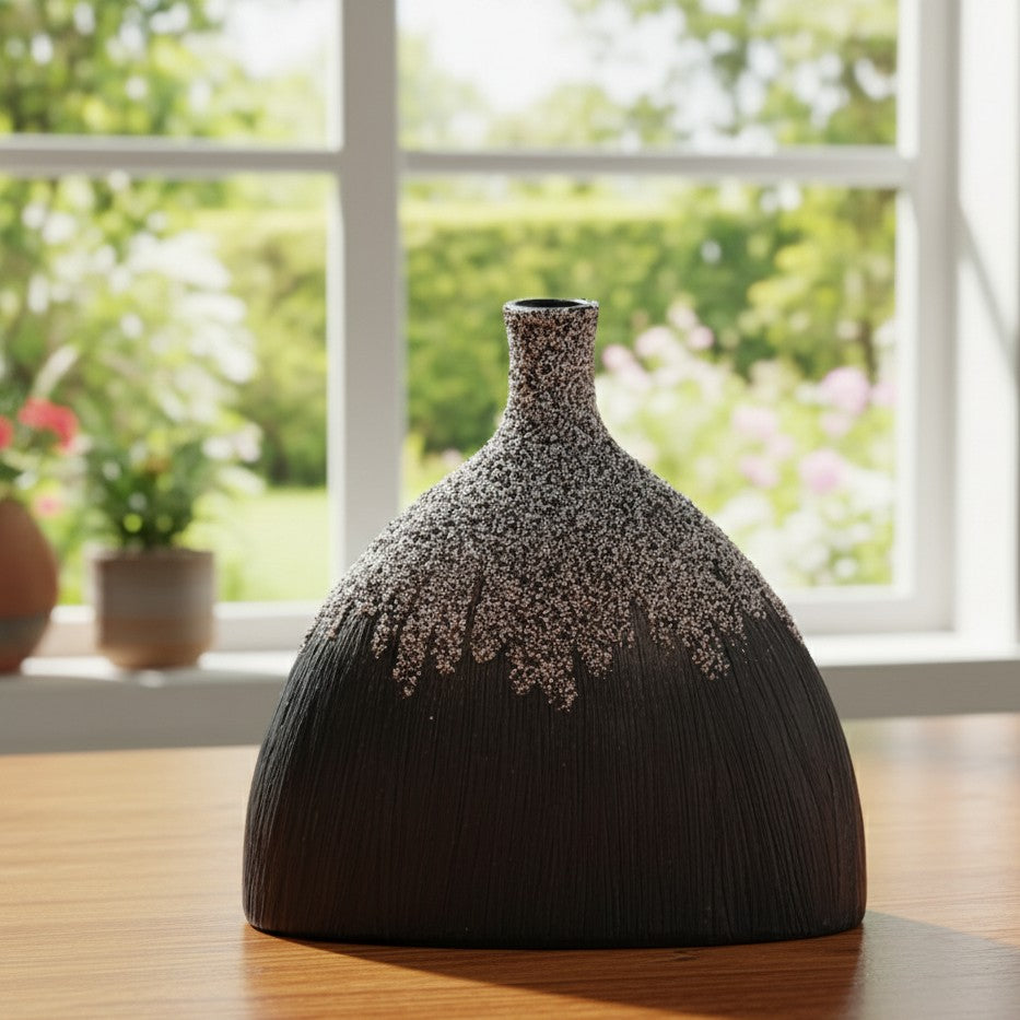 Ceramic Vase Fish-Tail Design