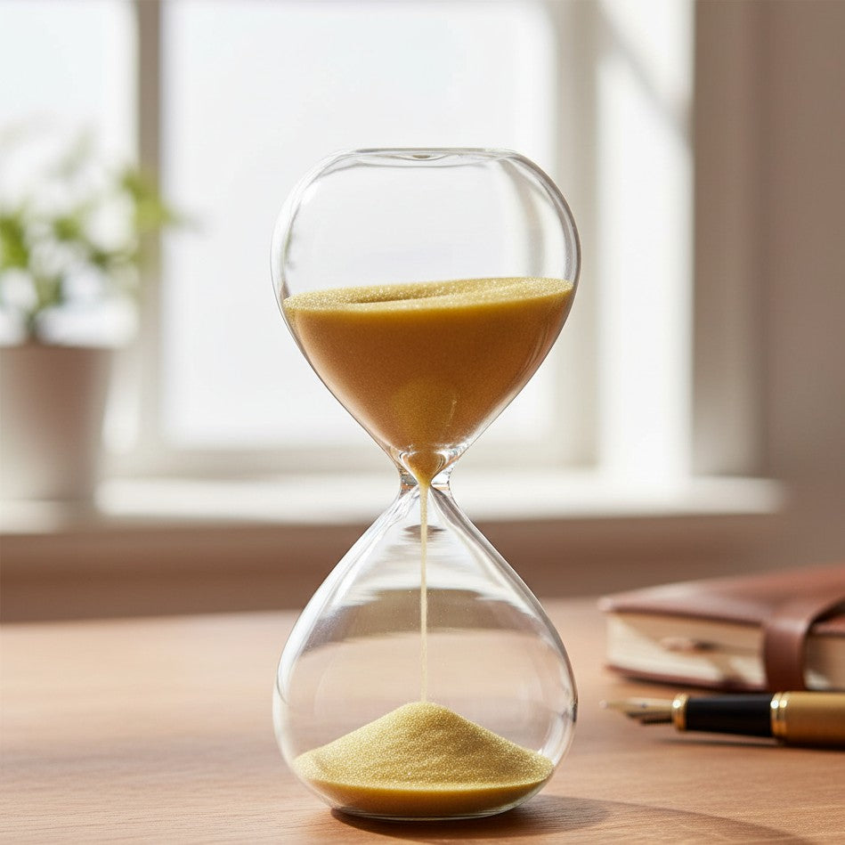 Natural Sand Hourglass Timer