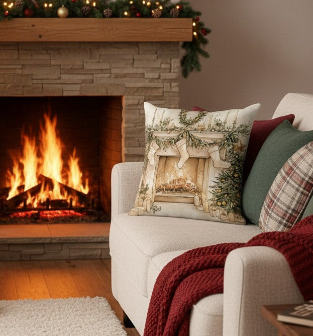 Christmas Themed Pillow Cases 45cm x 45cm