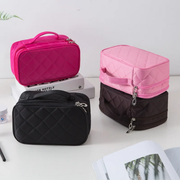 Waterproof Double Layer Cosmetic Storage
