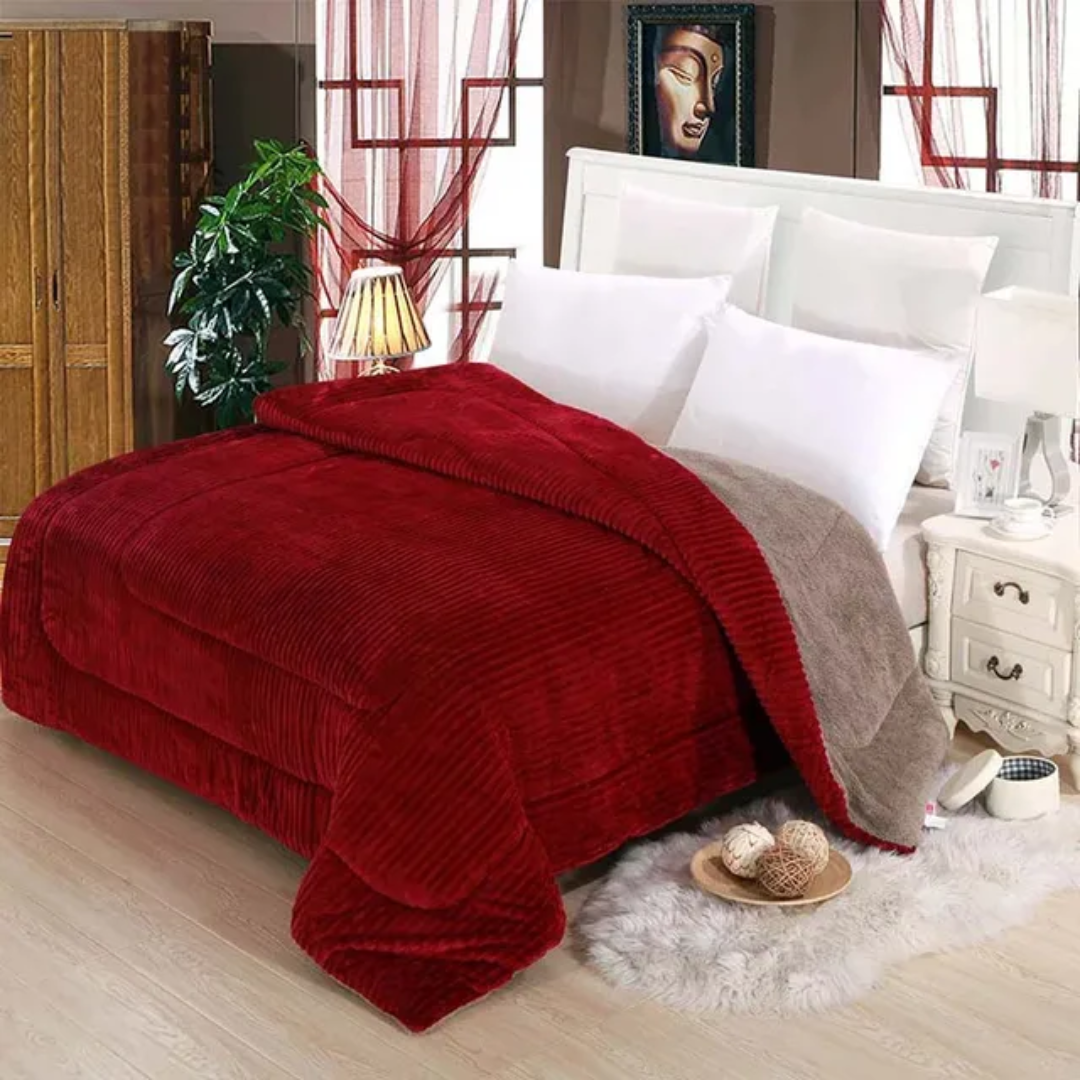 Single Velvet Woollen Duvet