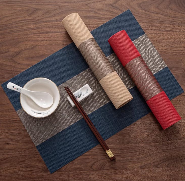 6pcs PVC Table Mats
