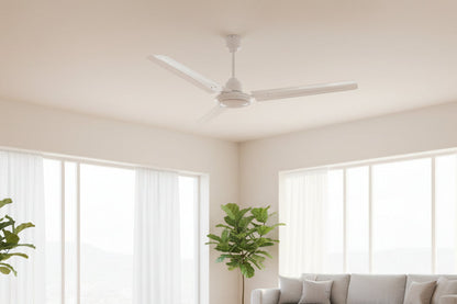 56 Inch 3 Steel Blades Cooling Fan EST CF56-WH
