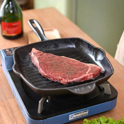 5Pcs Cast Iron Cooking Pots Set