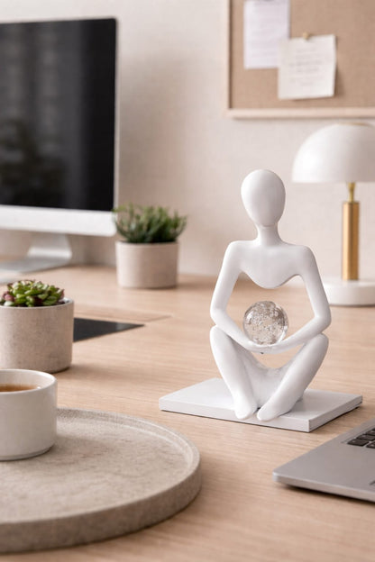 Yoga Decorative Statue