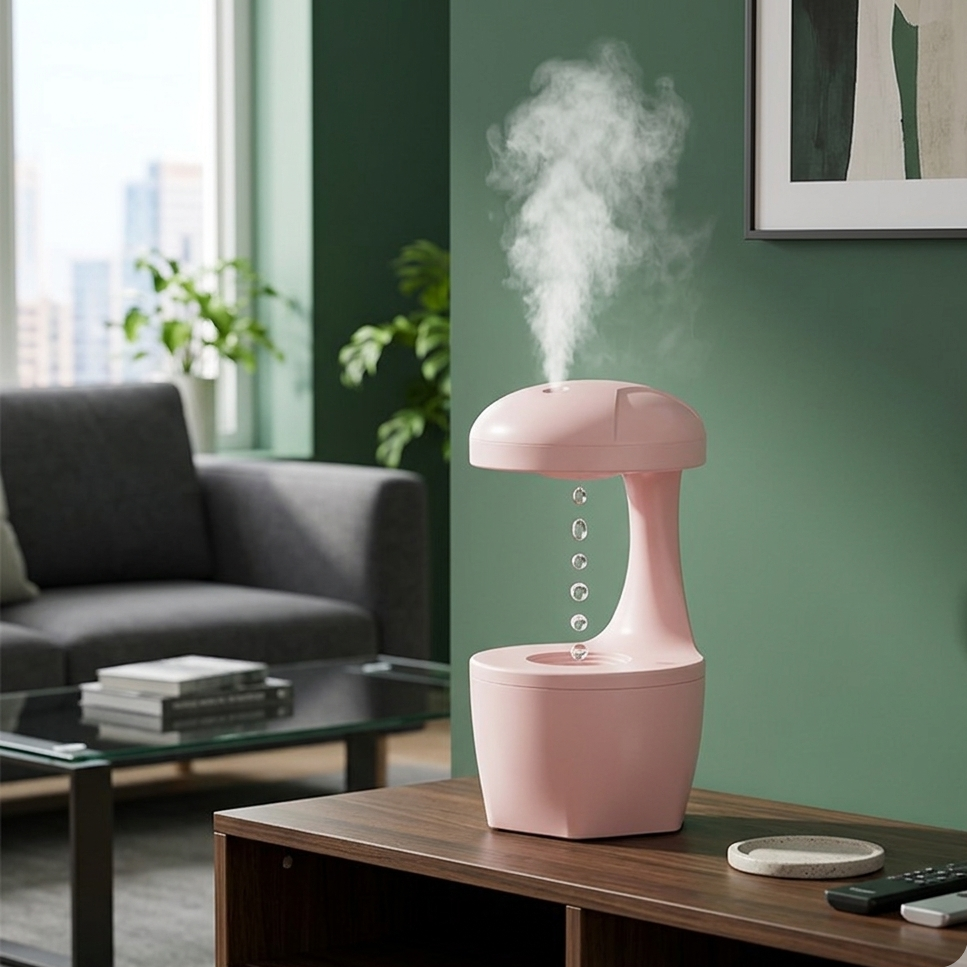 Anti Gravity Water Droplets Humidifier