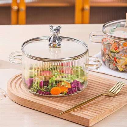 3L Borosilicate Glass Pot