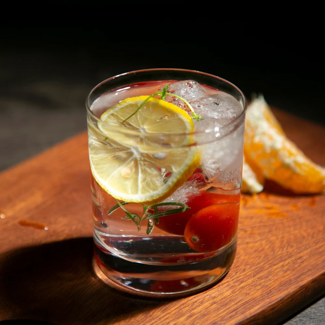 6Pcs Round Glass Set 220ml