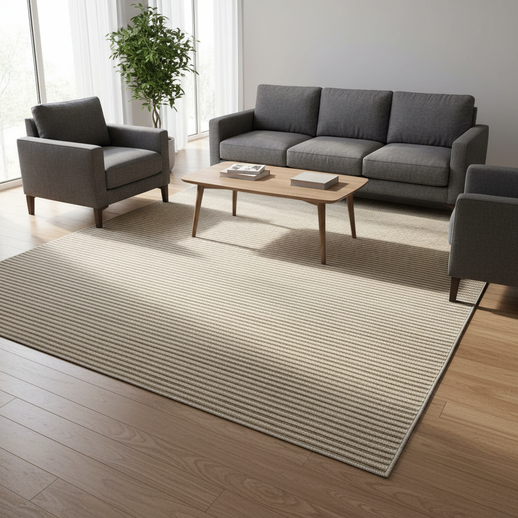 Oriental Weavers: Vedantu Stripes Pattern Carpet Rug