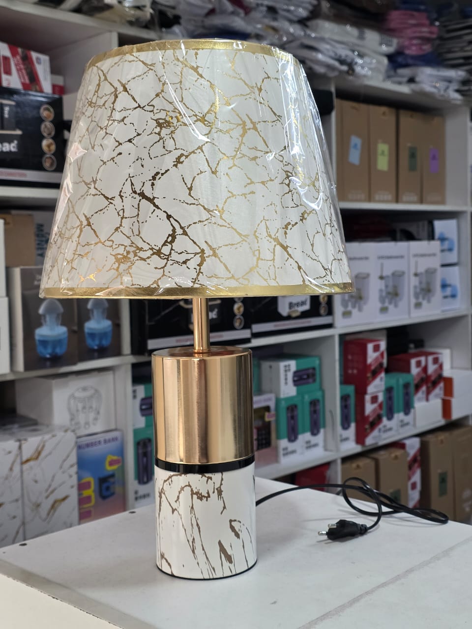 European Marble Design Table Lamp
