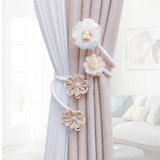 Flower Curtain Tiebacks