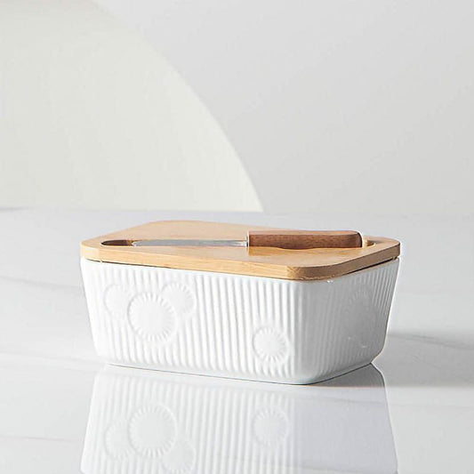 Porcelain Butter Set