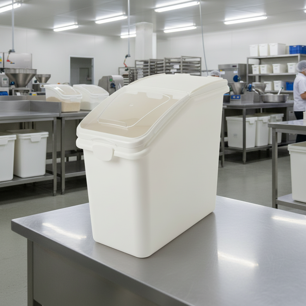 100 Litres Commercial Slant Top Ingredient Storage Bin