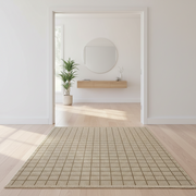 Vedantu Grid Pattern Carpet Rug