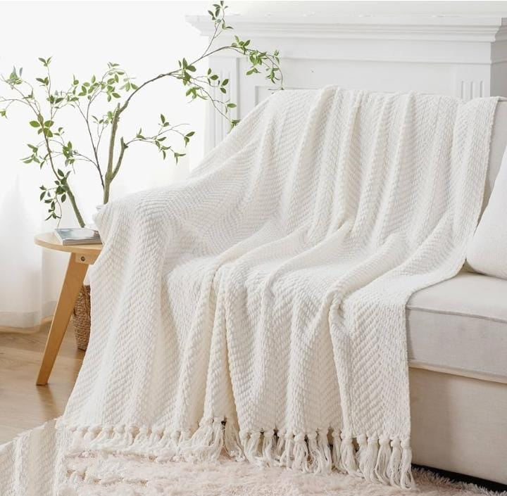 Nordic Knit Throw Blanket