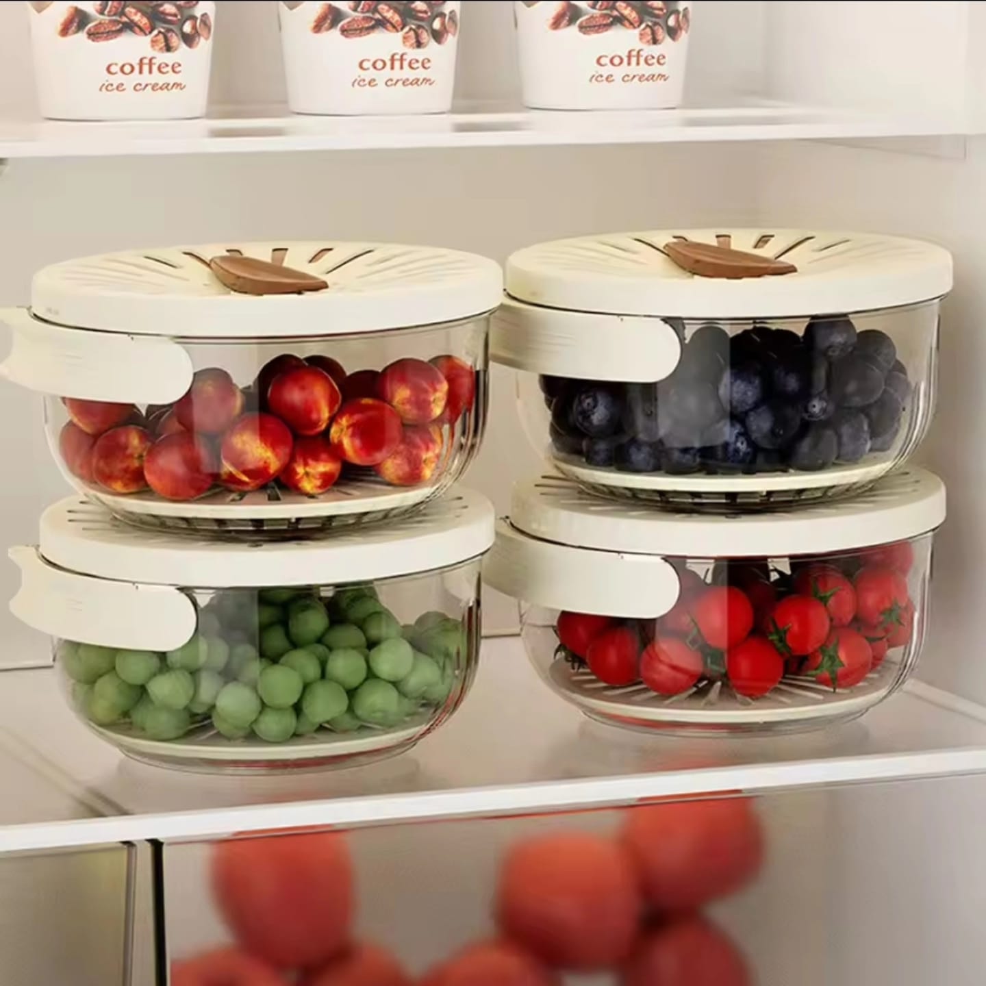 Multi-functional Food Storage & Drainer Container