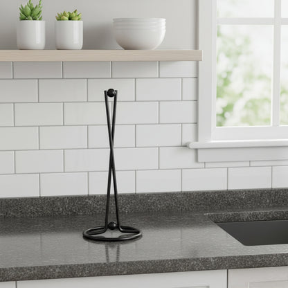 Vertical Iron Paper Towel Holder