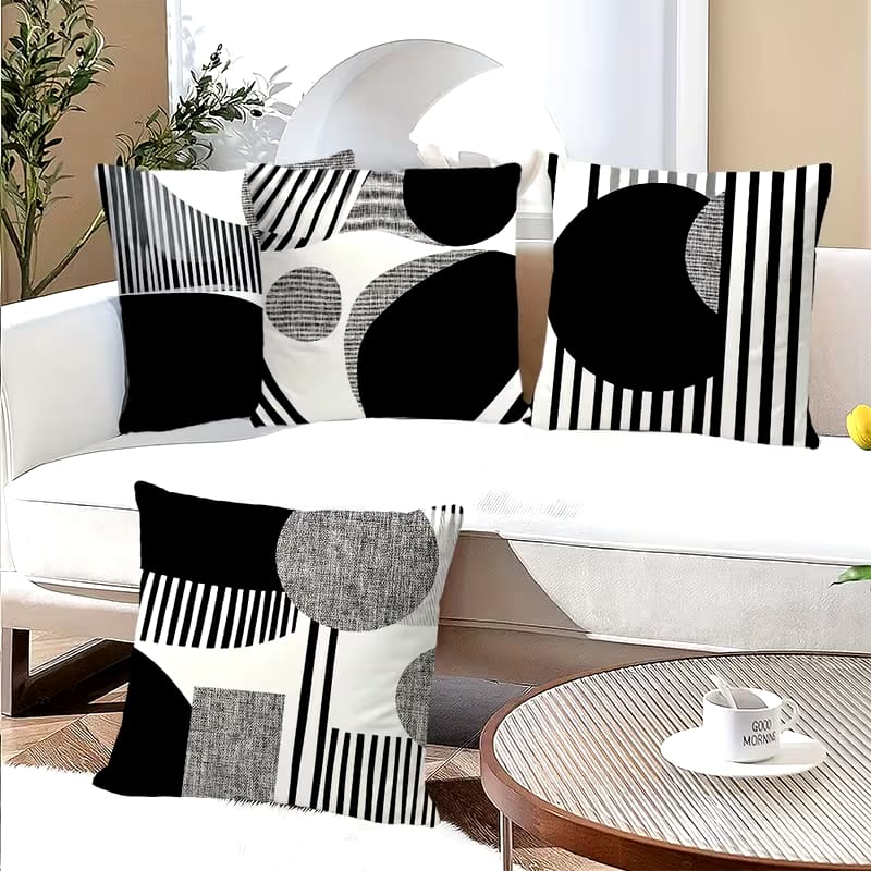 Decorative cushion cover 45x45 cm for sofa or bed styling