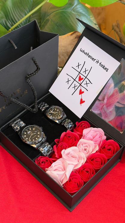 Couple Matching Watches Gift Set