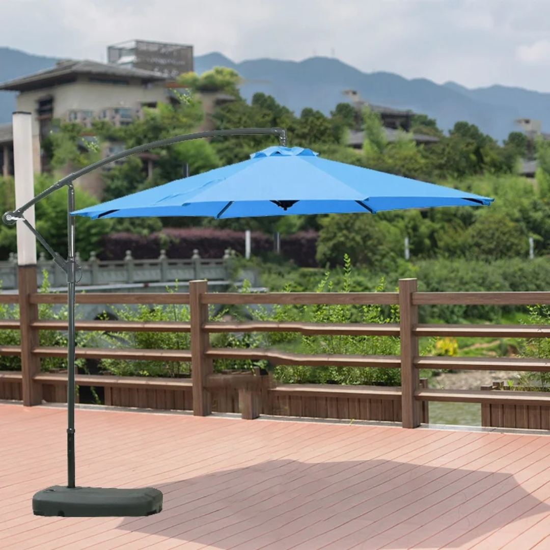 Parasol Replaceable Cloth Garden Umbrella