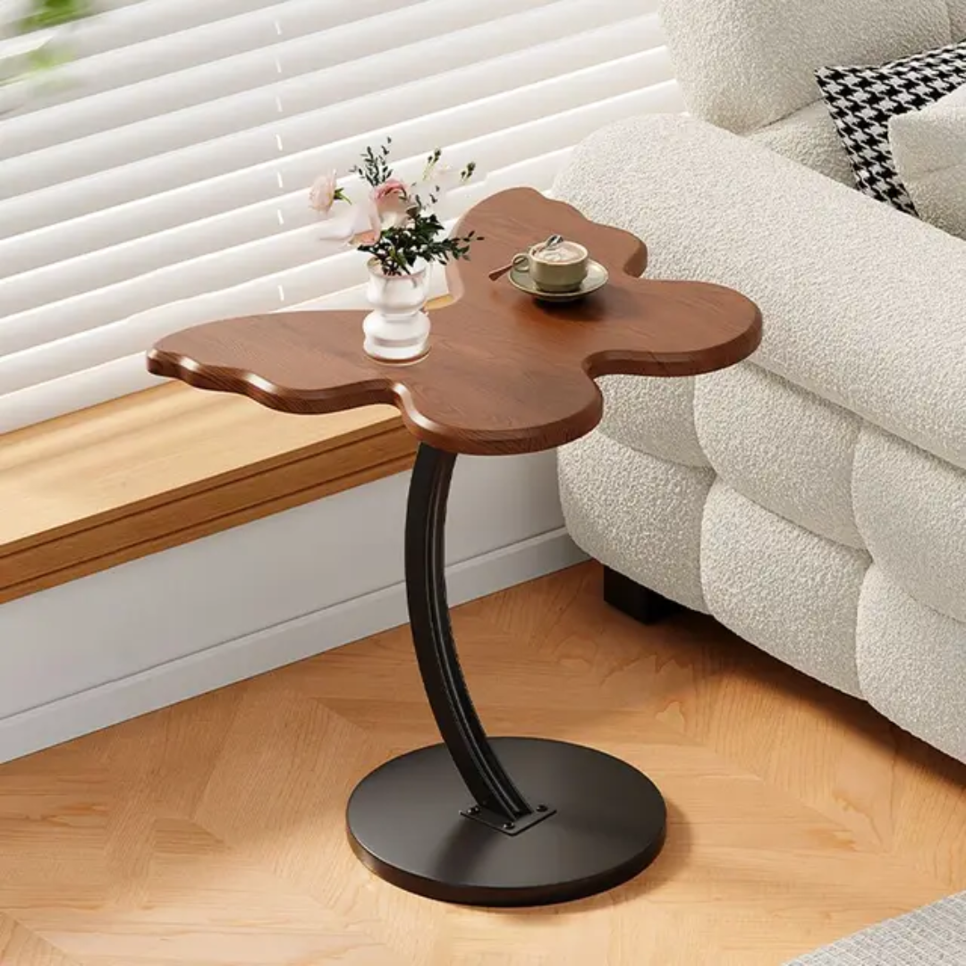Movable Solid Wood Side Stool
