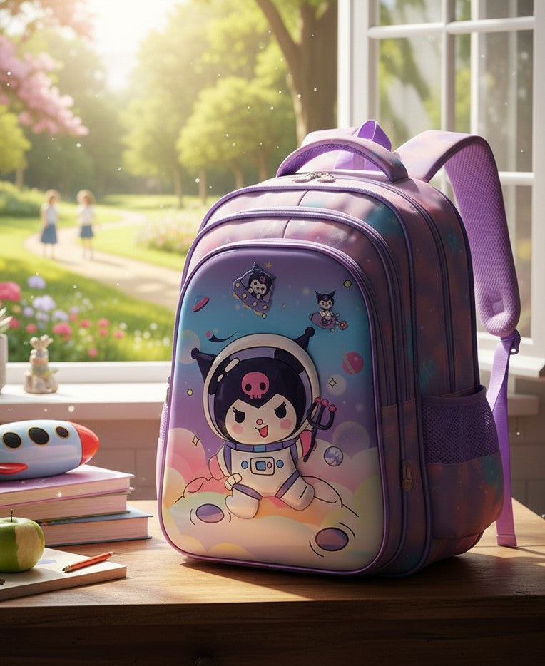 Cartoon Themed School Backpack