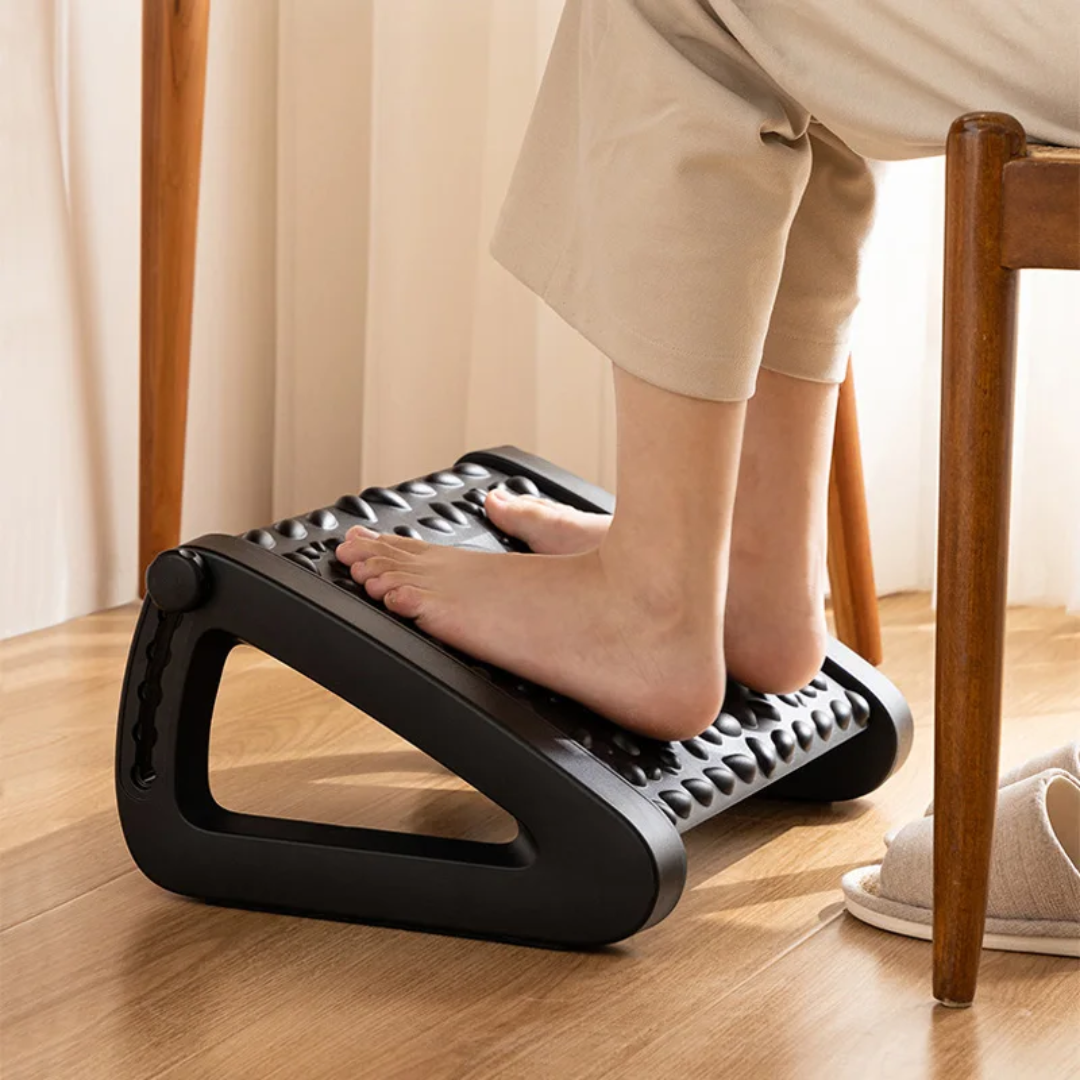 Ergonomic Adjustable Foot
 Rest