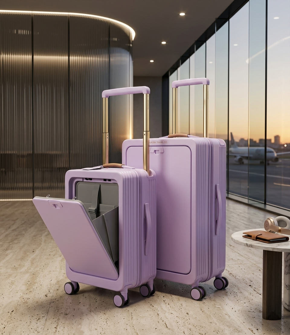 2-Piece Suitcase Set – 20 And 24 Inch