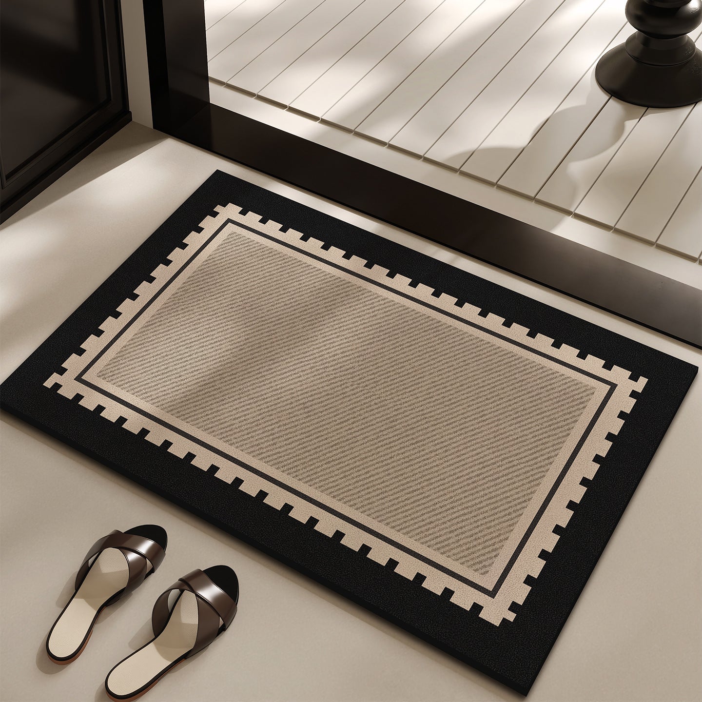 Absorbent Bathroom Door Mat