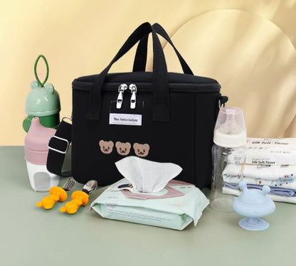 Canvas Crossbody Lunch Bag